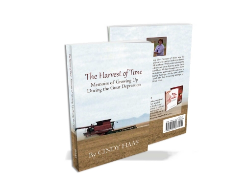 Cindy Haas Harvest of Time Book Design